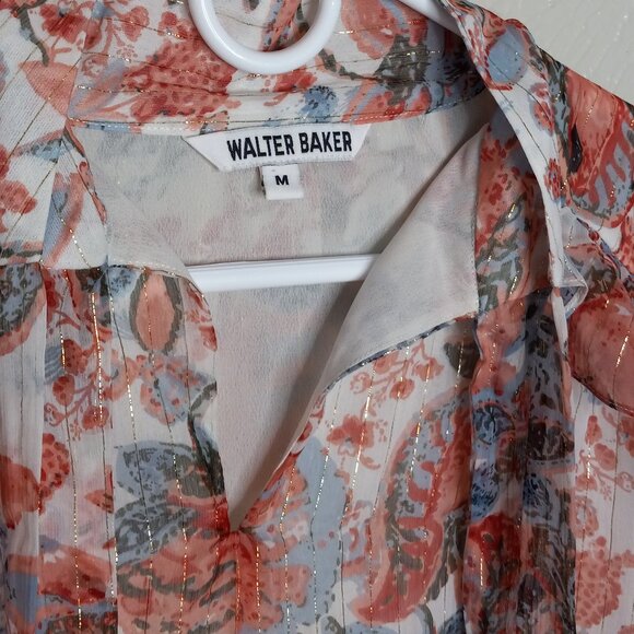 Walter Baker Tops - Walter Baker Floral blouse size M